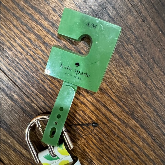 NWT lemon print leather kate spade belt bag/fanny pack- size S/M - Picture 4 of 4